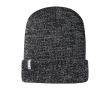 Bonnet d'hiver réfléchissant couleur noir