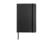 Carnet de notes publicitaire à feuilles blanches couleur noir