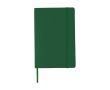 Carnet de notes publicitaire à feuilles blanches couleur vert foncé