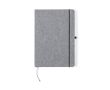 Carnet de note personnalisé RPET couleur gris