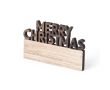Aimant avec message \"Merry Christmas\" couleur naturel