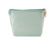 Trousse de toilette en coton recyclé 140 g/m2 couleur vert