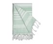 Serviette paréo en coton 220 g/m2 couleur vert