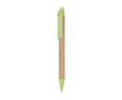 Stylo fabriqué en carton couleur vert