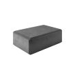 Brique en caoutchouc pour le yoga couleur gris