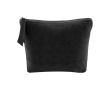 Trousse de toilette publicitaire en velours couleur noir
