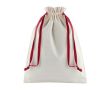 Grand sac avec fermeture par sangle couleur rouge