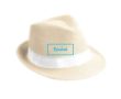 Chapeau moderne pour les événements couleur blanc sold out