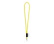 Lanyard tubulaire avec livraison de 5 à 7 jours couleur jaune