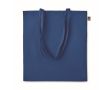 Sac écologique en coton organique couleur bleu roi
