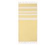Serviette paréo recyclée 140 g/m2 couleur jaune