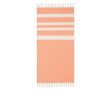 Serviette paréo recyclée 140 g/m2 couleur orange