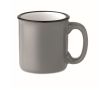 Tasses avec logo de style vintage 290ml couleur gris