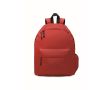 Sac à dos personnalisé en polyester uni couleur rouge