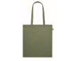 Sac en coton bio à longues anses 180 g/m2 couleur vert