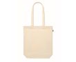 Tote Bag en toile organique 270 g/m2 couleur beige