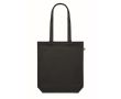 Sac coloré en toile biologique 270 g/m2 couleur noir