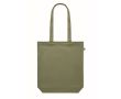 Sac coloré en toile biologique 270 g/m2 couleur vert