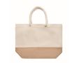 Sac avec poignées en cordon 280 g/m2 couleur beige