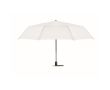 Parapluie pliable 27\" résistant au vent couleur blanc