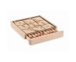 Jeu sudoku en bois couleur bois