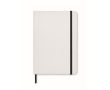 Carnet de notes recyclé avec papier pierre couleur blanc