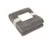 Couverture en laine 280 g/m2 avec carte couleur gris foncé