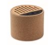 Enceinte bluetooth 5.3 en liège couleur beige