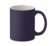 Tasse en céramique mate couleur bleu ultramarine