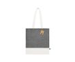 Sac en coton équitable 140 g/m2 couleur gris foncé