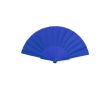 Eventail en tissu et RPET coloré couleur bleu