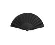 Eventail en tissu et RPET coloré couleur noir