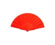 Eventail en tissu et RPET coloré couleur rouge