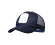 Casquette avec filet latéral pour la sublimation couleur bleu marine