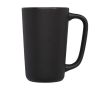 Grand mug en céramique avec finition mate couleur noir