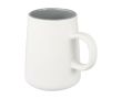 Mug en céramique en forme de carafe couleur blanc