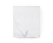 Serviette en coton et lyocell 90 x 150 cm couleur blanc