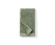 Serviette en lyocell et coton de 40 x 70 cm couleur vert