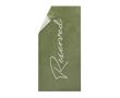 Serviette en coton pour transat 160 x 80 cm couleur vert