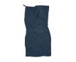 Serviette en microfibre recyclée 70 x 140 cm couleur bleu