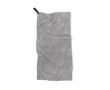 Serviette de sport en microfibre 40 x 80 cm couleur gris