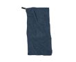Serviette de sport en microfibre 40 x 80 cm couleur bleu