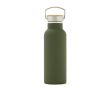 Gourde personnalisable en inox durable couleur vert foncé