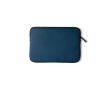 Pochette pour ordinateur en PU hydrofuge couleur bleu