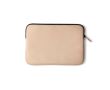 Pochette imperméable pour ordinateur couleur beige