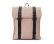 Sac à dos en cuir végétal hydrofuge couleur beige