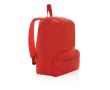 Sac à dos en toile recyclée 285 g/m2 en couleur couleur rouge