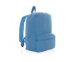 Sac à dos en toile recyclée 285 g/m2 en couleur couleur bleu ciel