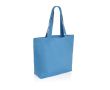 Sac en toile recyclée de 240 g/m2 couleur bleu ciel
