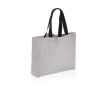 Sac en toile recyclée 240 g/m2 grand format couleur gris